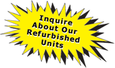 Refurbished units available